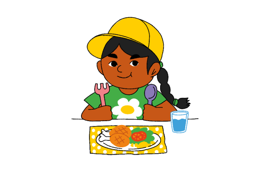 Alimentación diaria balanceada